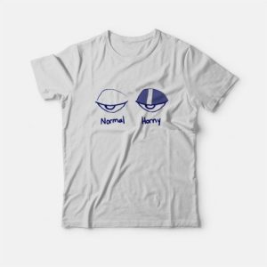Normal Eye vs Horny Eye T Shirt 4