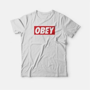 Obey Box Logo T-shirt Obey Box Logo T-shirt