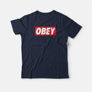 Obey Box Logo T-shirt 2 Obey Box Logo T shirt 3