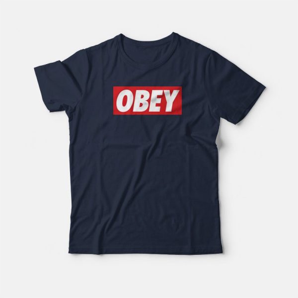 Obey Box Logo T-shirt