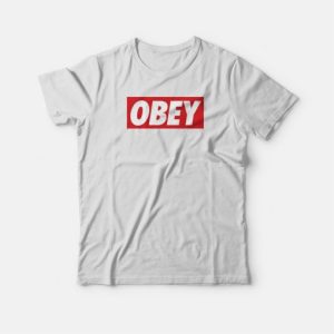 Obey Box Logo T-shirt 3 Obey Box Logo T shirt 4