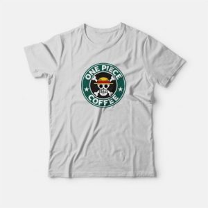 One Piece Coffee Starbucks Coffee Parody T-Shirt 2 One Piece Coffee Starbucks Coffee Parody T Shirt 3