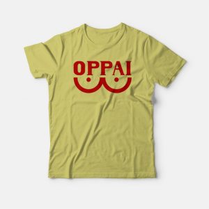 One Punch Man Saitama Oppai T shirt 4