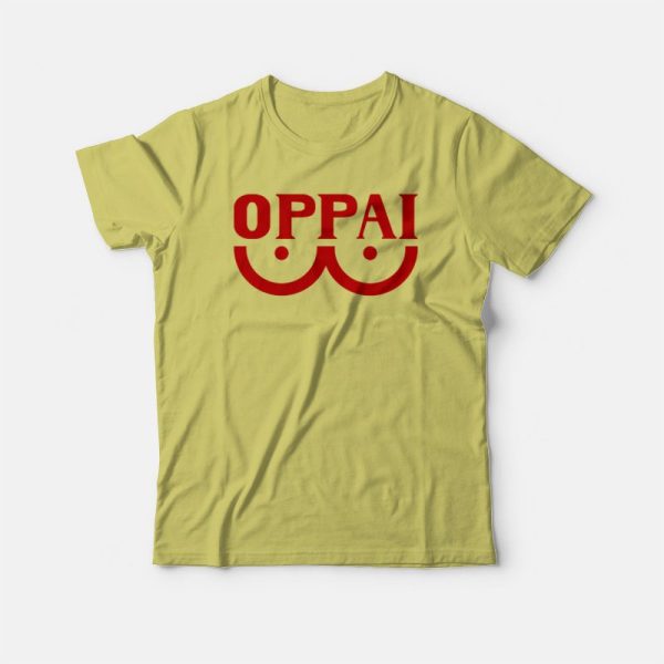 One Punch Man Saitama Oppai T-shirt