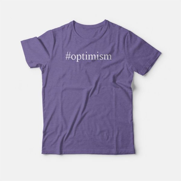 Optimism Hashtag T-shirt