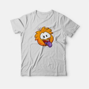 Orange Puffle Club Penguin T-Shirt Orange Puffle Club Penguin T-Shirt
