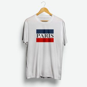 Paris Striped Flag Design Shirt Paris Striped Flag Design Shirt