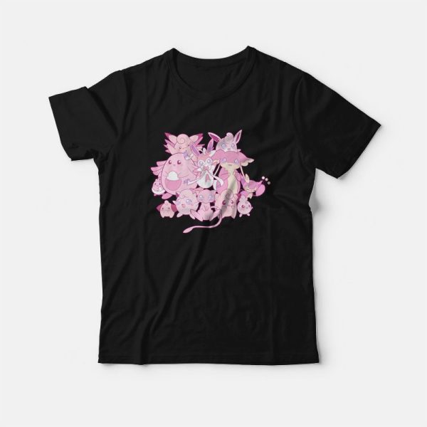 Pink Pokemon T-Shirt