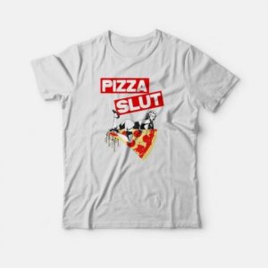 Pizza Slut Marilyn Monroe Design T shirt 3