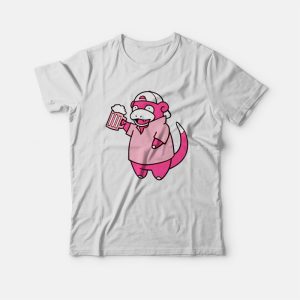 Pokemon Slowbro Frat T-shirt Slowpoke 2 Pokemon Slowbro Frat T shirt Slowpoke 3