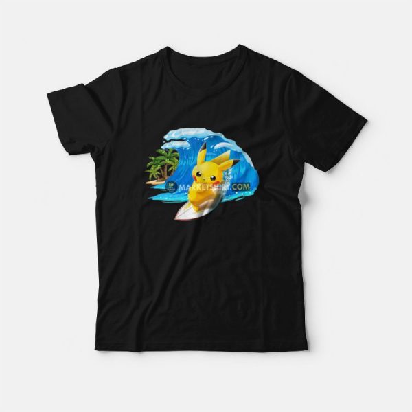 Pokemon Surf Pikachu T-Shirt