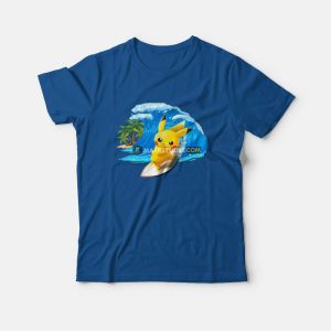 Pokemon Surf Pikachu T Shirt 3