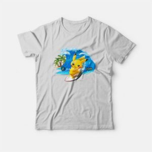 Pokemon Surf Pikachu T Shirt 4