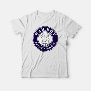 Puff Daddy Bad Boy Records Logo T-Shirt Puff Daddy Bad Boy Records Logo T-Shirt