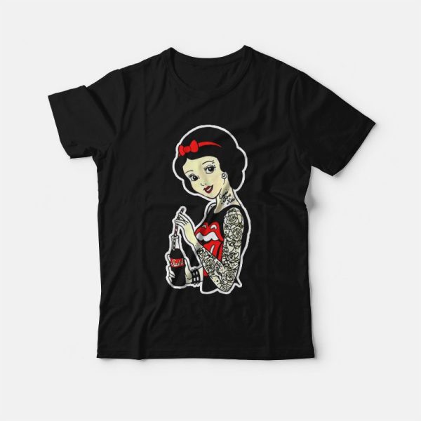 Punk Rock Princess Snow White T-Shirt