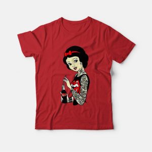 Punk Rock Princess Snow White T-Shirt 2 Punk Rock Princess Snow White T Shirt 3