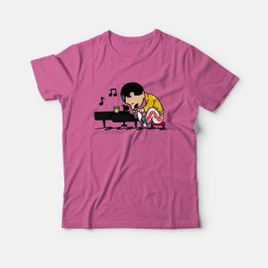 Queenuts Freddie Mercury Peanuts T shirt 3