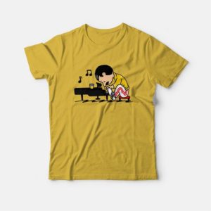 Queenuts Freddie Mercury Peanuts T shirt 4