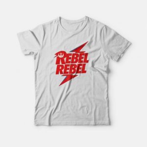 Rebel Rebel David Bowie Star Wars T-shirt Rebel Rebel David Bowie Star Wars T-shirt