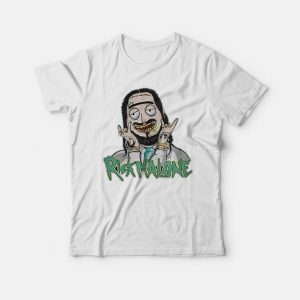 Rick Malone Rick Morty Mashup Malone T-Shirt Rick Malone Rick Morty Mashup Malone T-Shirt