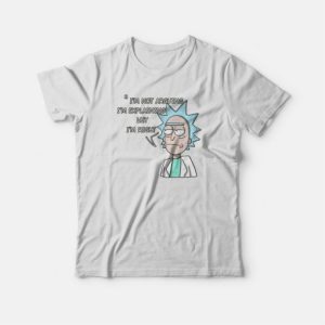 Rick and Morty I’m Not Arguing T-shirt 3 Rick and Morty I'm Not Arguing T shirt 4