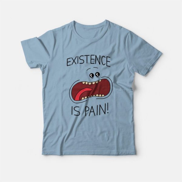 Rick and Morty Mr Meeseeks Existence Is Pain T-Shirt