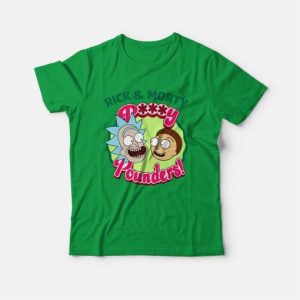 Rick and Morty Pussy Pounders T shirt Funny 4