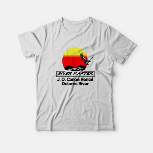 River Rafter J.D. Canoe Rental Dolores River T-Shirt