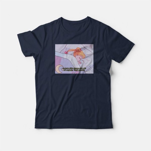 Sailor Moon I Am Just A Little Clumsy T-shirt