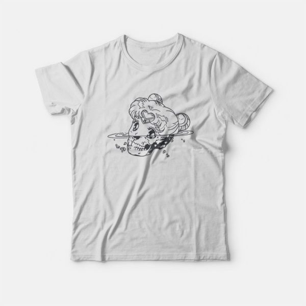 Sailor Moon Skull T-shirt Tsukino Usagi