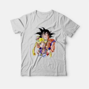 Sailor Moon x Goku T-Shirt Sailor Moon x Goku T-Shirt