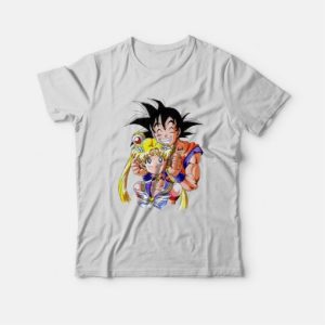Sailor Moon x Goku T-Shirt 2 Sailor Moon x Goku T Shirt 3