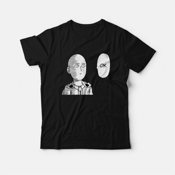 Saitama OK One Punch Man T-shirt