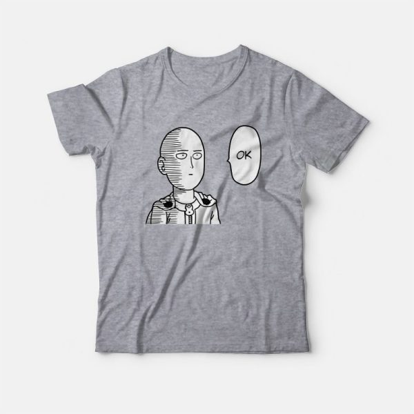 Saitama OK One Punch Man T-shirt