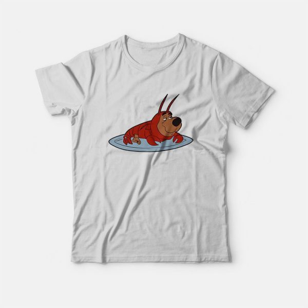 Scrappy Doo Dressed As A Lobster T-Shirt