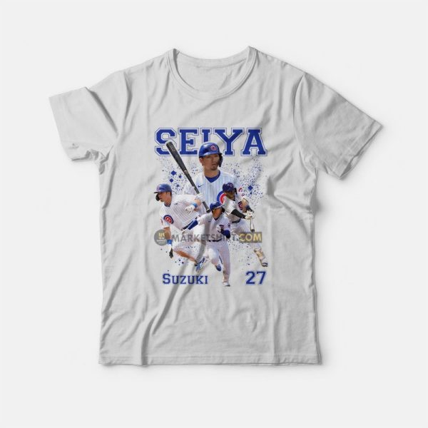 Seiya Suzuki Chicago Cubs T-Shirt