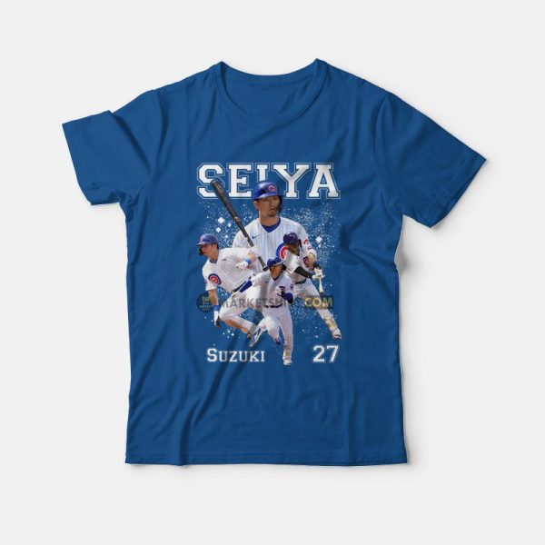 Seiya Suzuki Chicago Cubs T-Shirt