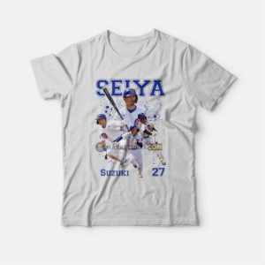 Seiya Suzuki Chicago Cubs T-Shirt 3 Seiya Suzuki Chicago Cubs T Shirt 4
