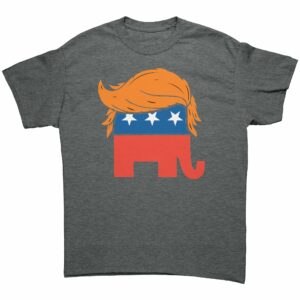 Trump Elephant GOP Hair Shirt 1 Trump Elephant GOP Hair Shirt 2