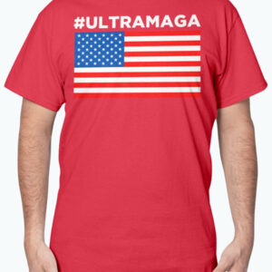 #ULTRAMAGA USA flag T-Shirt Trump 2024 Flag