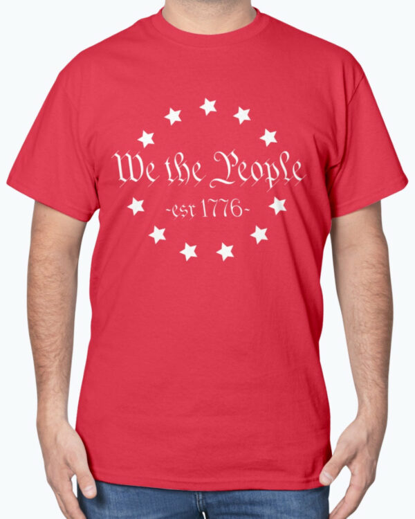 We The People T-Shirt Est 1776