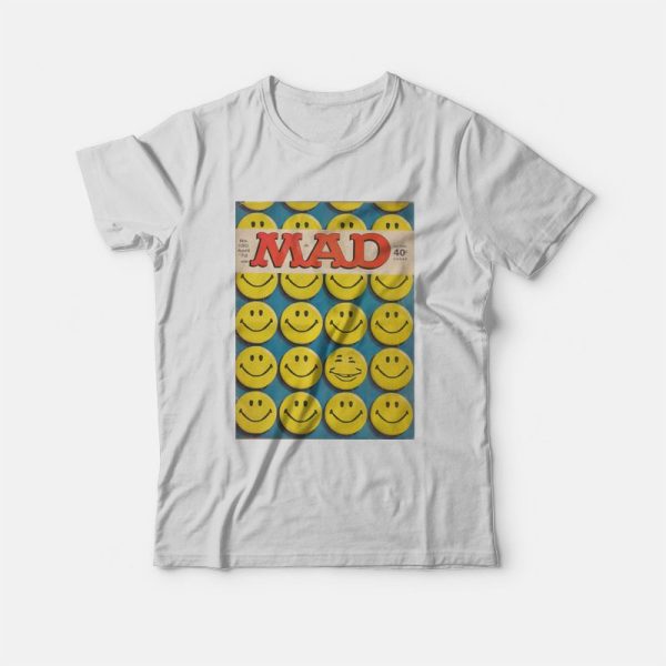 MAD TV Magazine Cover Smile Face That 70’s Show Retro T-Shirt