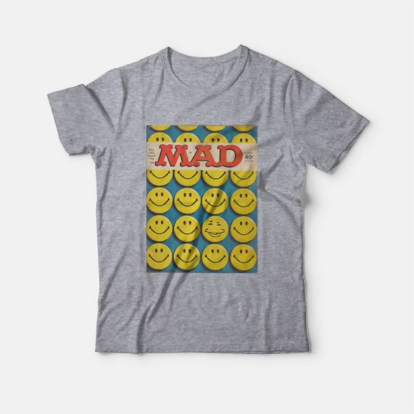 MAD TV Magazine Cover Smile Face That 70’s Show Retro T-Shirt