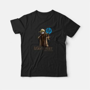 Master Yoda Mask HP Please Remember to Stay 6 Feet T-Shirt