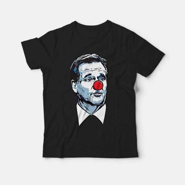 Matt Patricia Wears Roger Goodell Clown T-Shirt