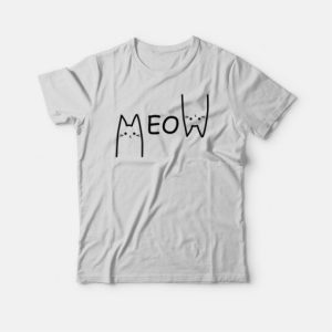 Meow Cat T shirt 4