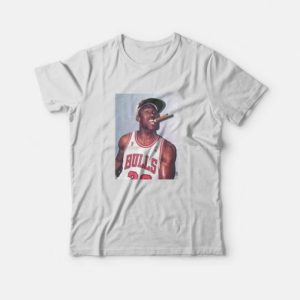 Michael Jordan Cigar Smoke Champions T-Shirt 2 Michael Jordan Cigar Smoke Champions T Shirt 3