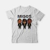 Migos T-shirt Man Hip Hop Migos T-Shirt
