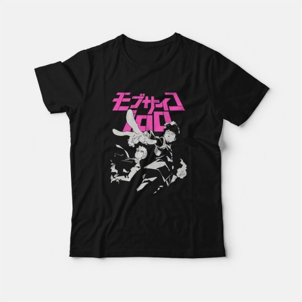 Mob Psycho 100 Shigeo Kageyama Reigen Arataka T-Shirt