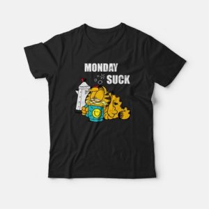 Mondays Suck Garfield T-shirt 2 Mondays Suck Garfield T shirt 3